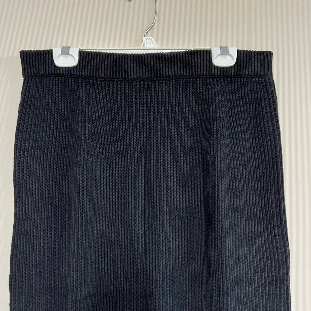 The Organic Cotton Sweater Midi Skirt